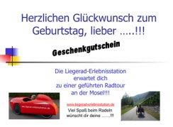 Geschenkgutschein